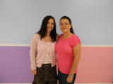 Donna Ortiz and Marry Solomon; Teen Girls class